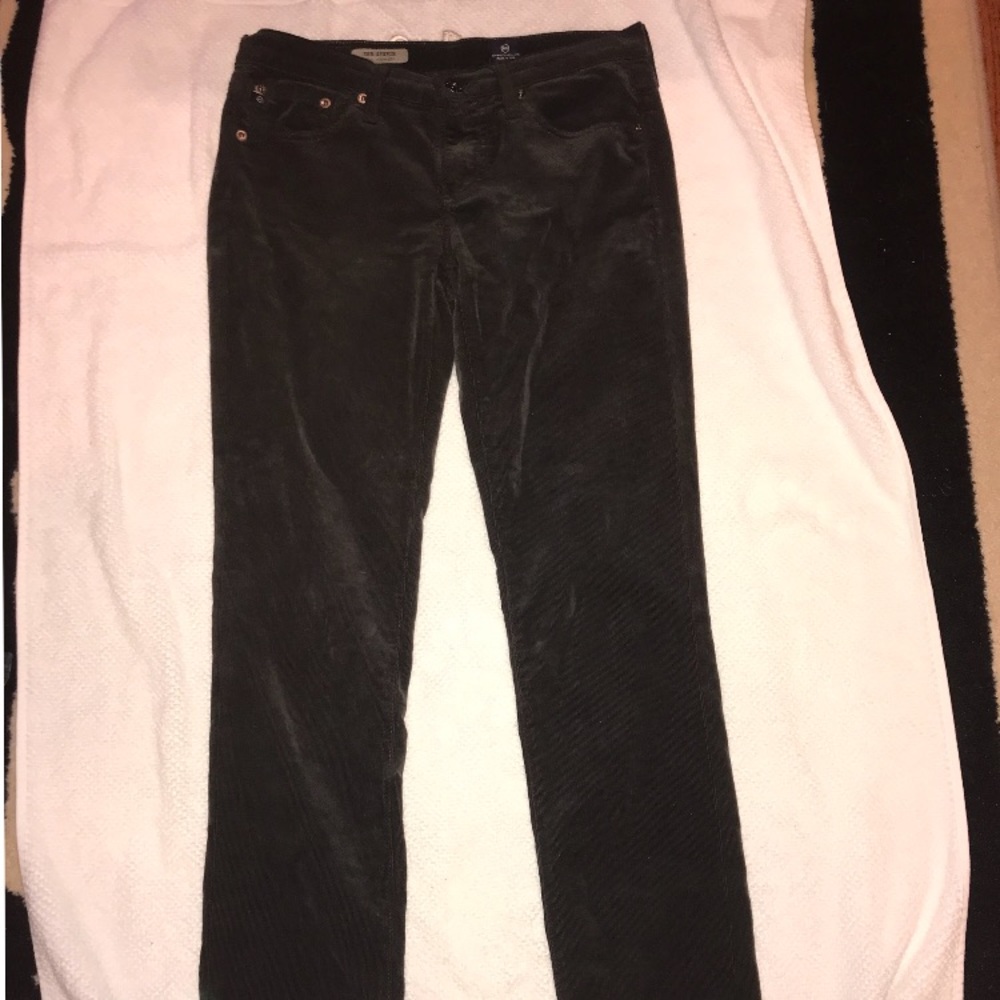 Adriano Goldschied Gray Corduroy jeans